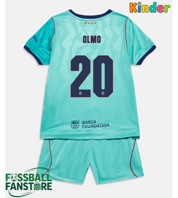 Barcelona Dani Olmo #20 Replik 3rd trikot Kinder 2026-27 Kurzarm (+ Kurze Hosen)